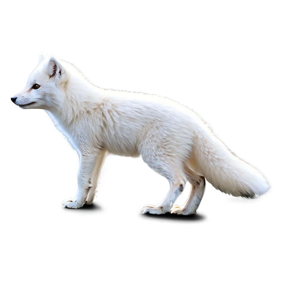 Arctic Fox Stalking Prey Png Fnw59 PNG Image