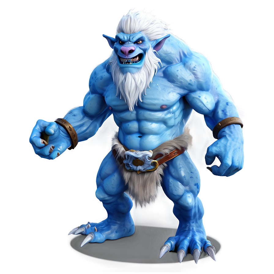 Arctic Ice Troll Png Sqe PNG Image