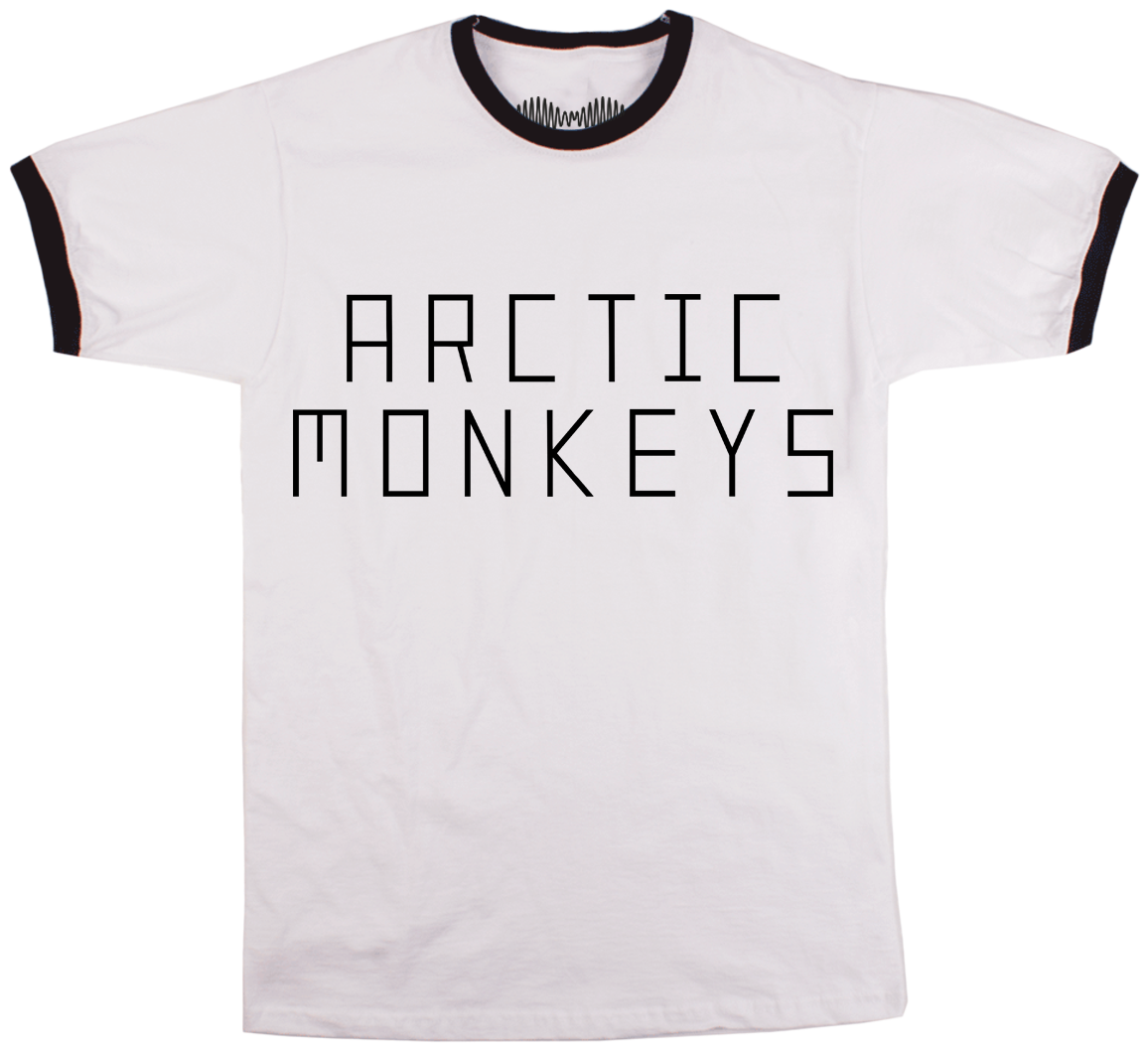 Arctic Monkeys Band T Shirt Design PNG Image