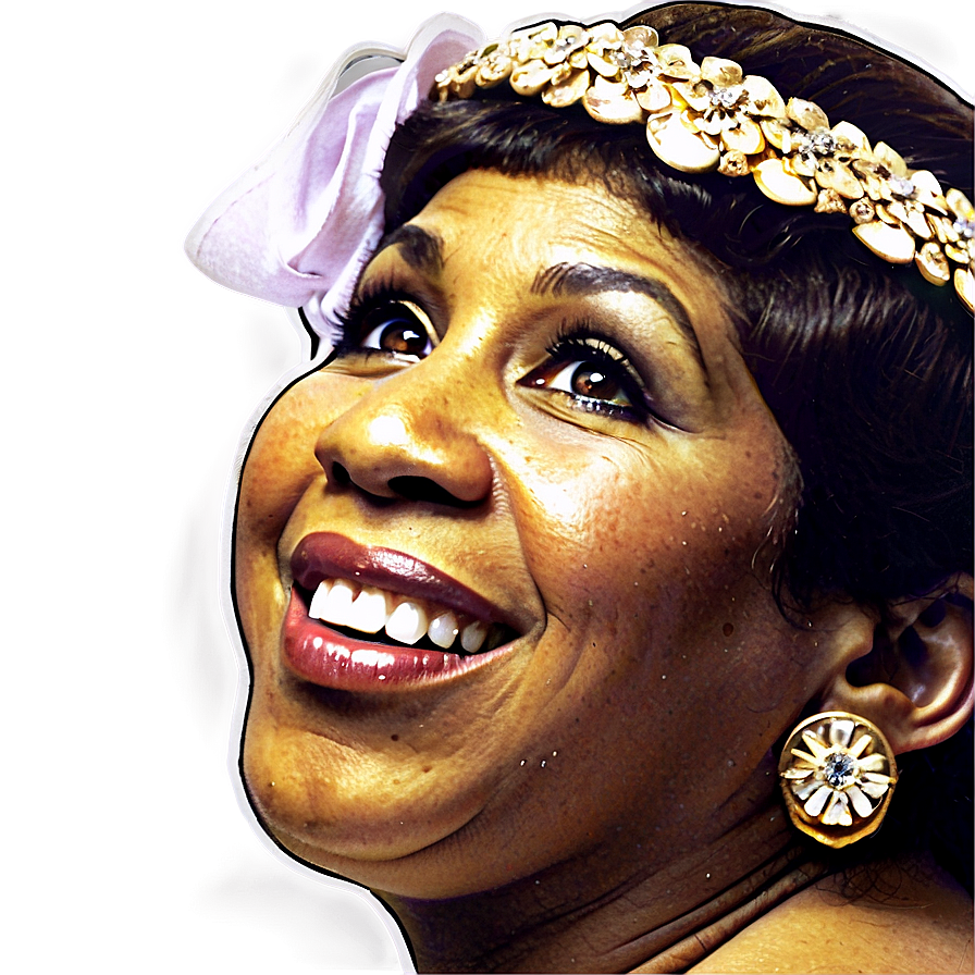 Aretha Franklin D PNG Image