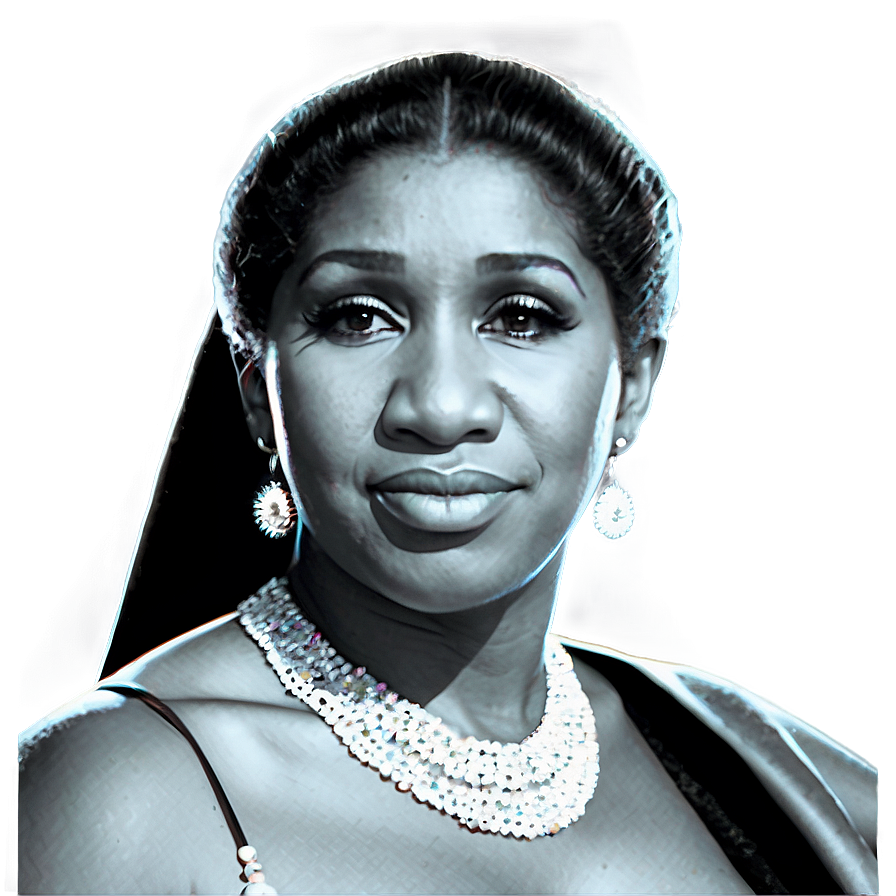 Aretha Franklin Influential Artist Png 06252024 PNG Image