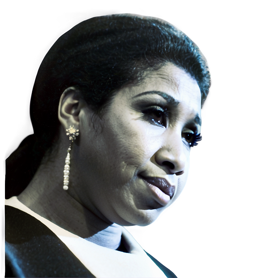 Aretha Franklin Piano Performance Png 06252024 PNG Image