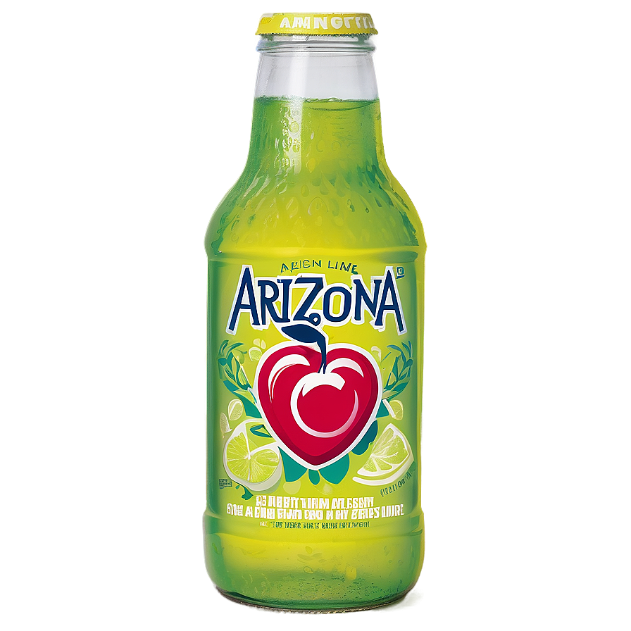 Arizona Tea Cherry Lime Rickey Png 06252024 PNG Image