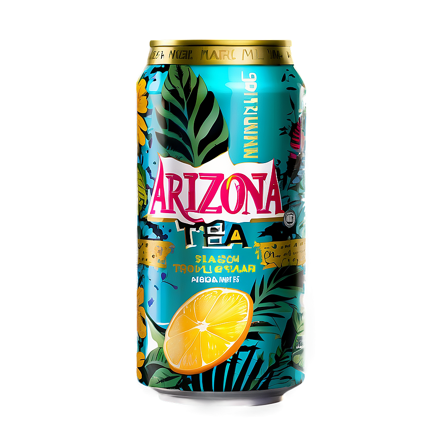 Arizona Tea Tropical Splash Png 06252024 PNG Image