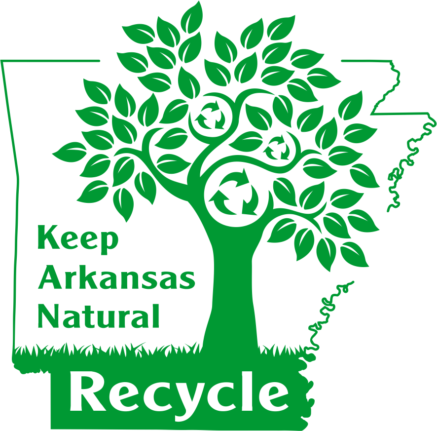 Arkansas Recycling Tree Logo PNG Image