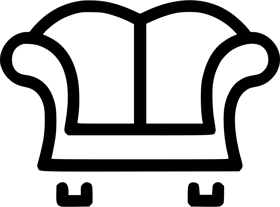 Armchair Outline Icon PNG Image