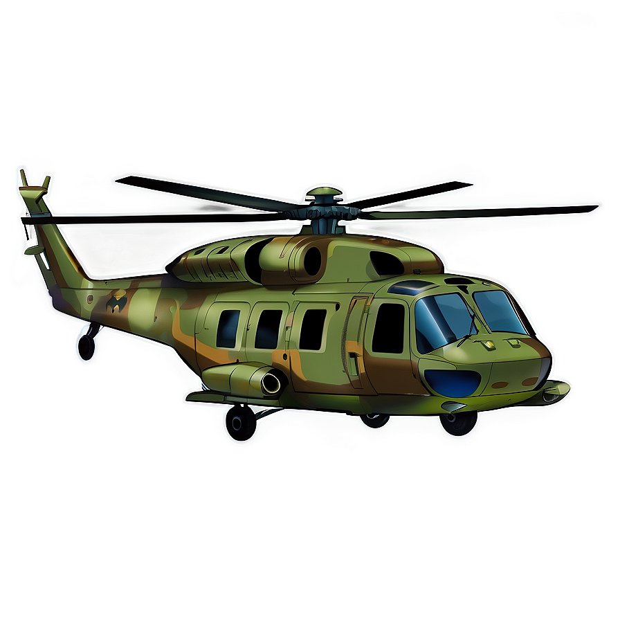 Army Helicopter Png 05212024 PNG Image