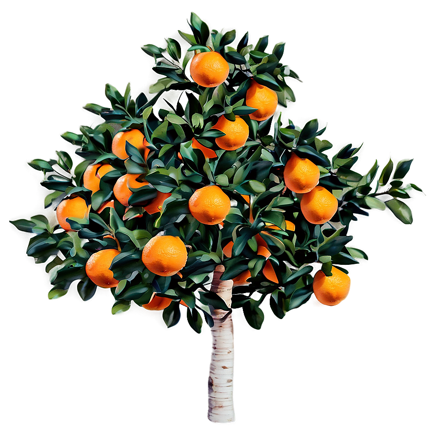 Aromatic Orange Tree Png Bib40 PNG Image