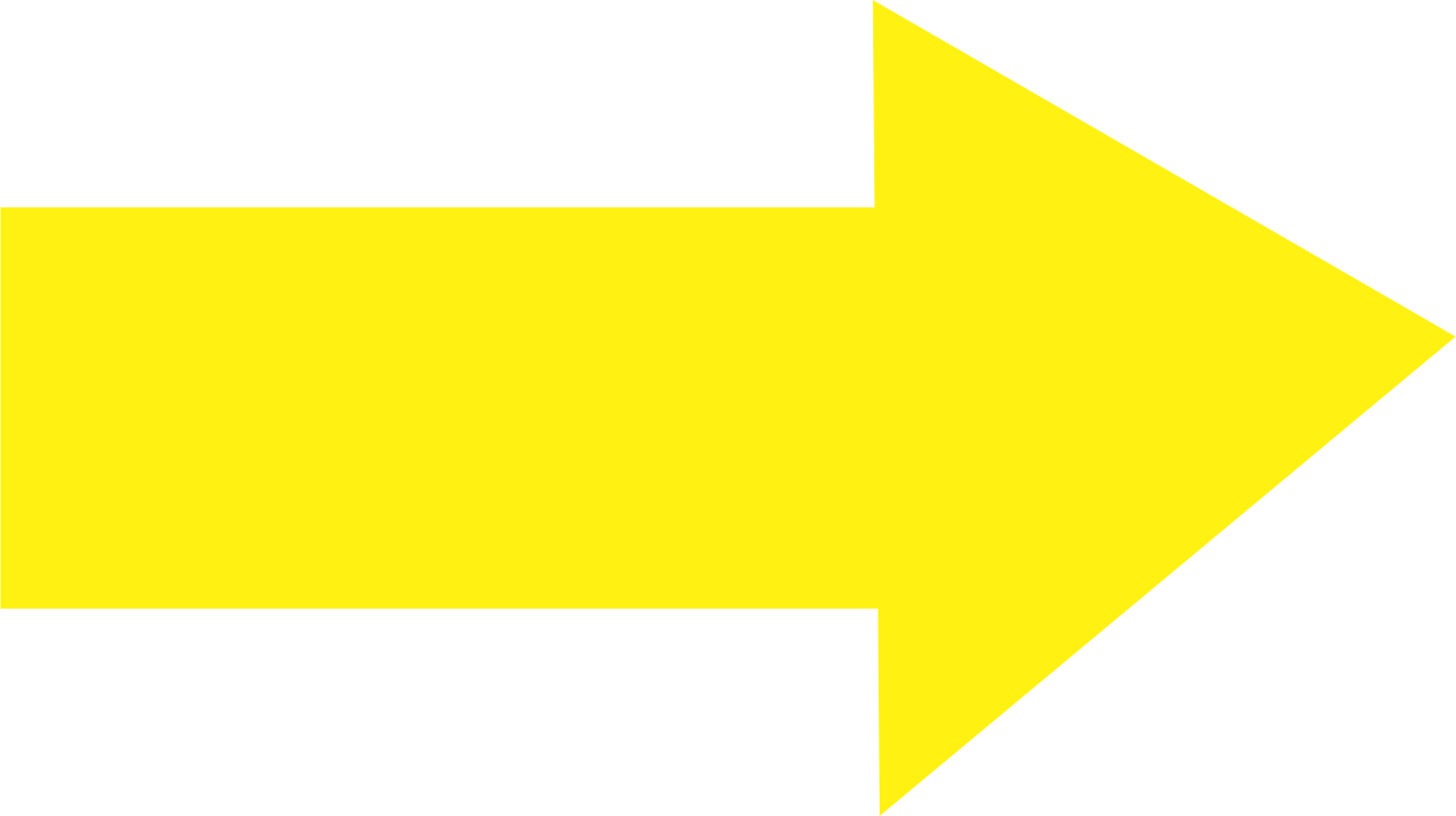 Arrow Direction Sign Yellowand Blue PNG Image