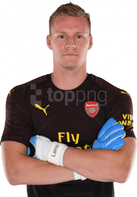 Arsenal Goalkeeper Portrait PNG Image