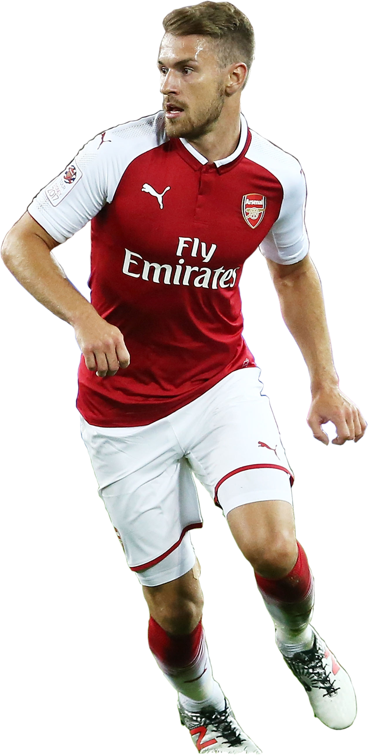 Arsenal Playerin Action PNG Image