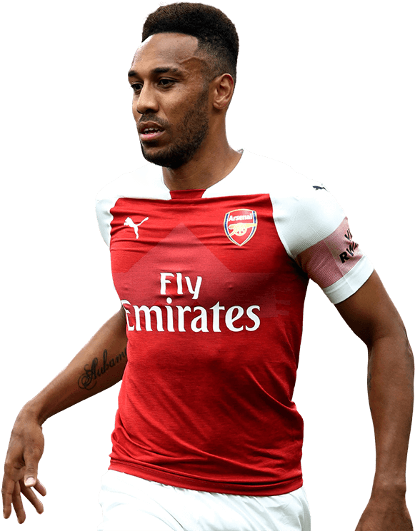 Arsenal Playerin Red Kit PNG Image