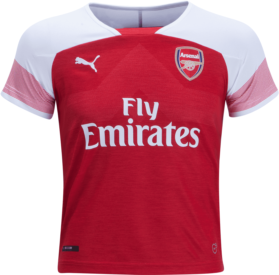 Arsenal Redand Blue Football Jersey PNG Image