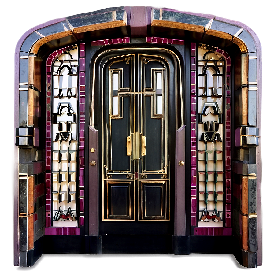 Art Deco Door Png 05042024 PNG Image