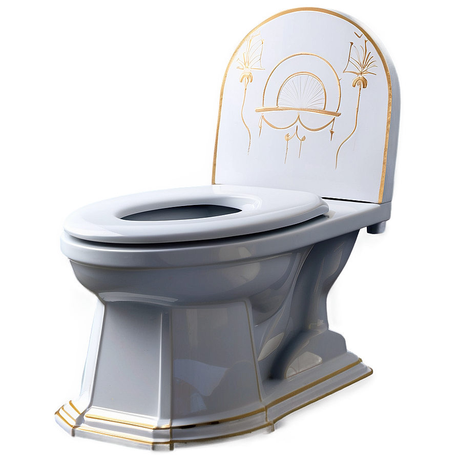 Art Deco Inspired Toilet Png 97 PNG Image