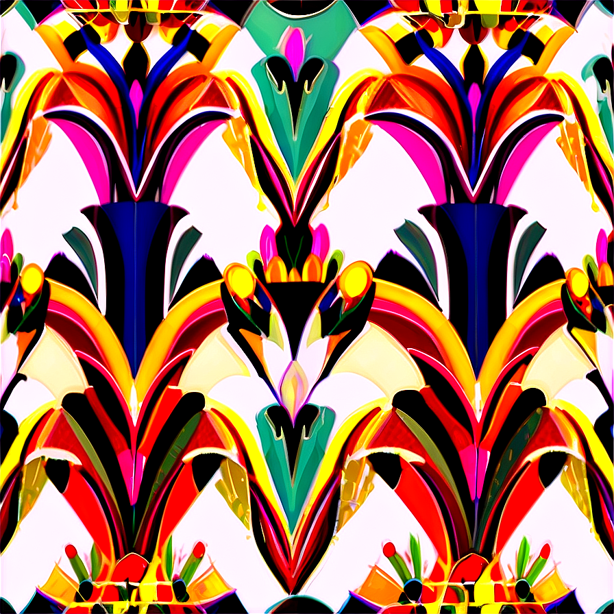 Art Deco Pattern Png Cjl8 PNG Image