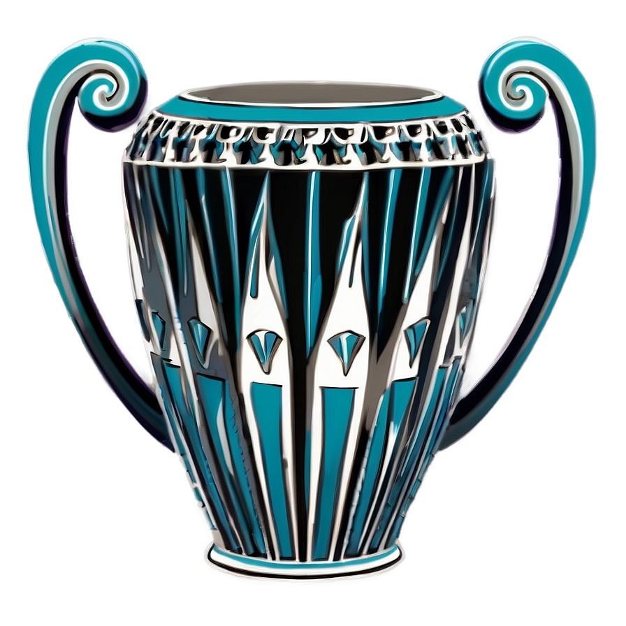 Art Deco Vase Png Cnm41 PNG Image