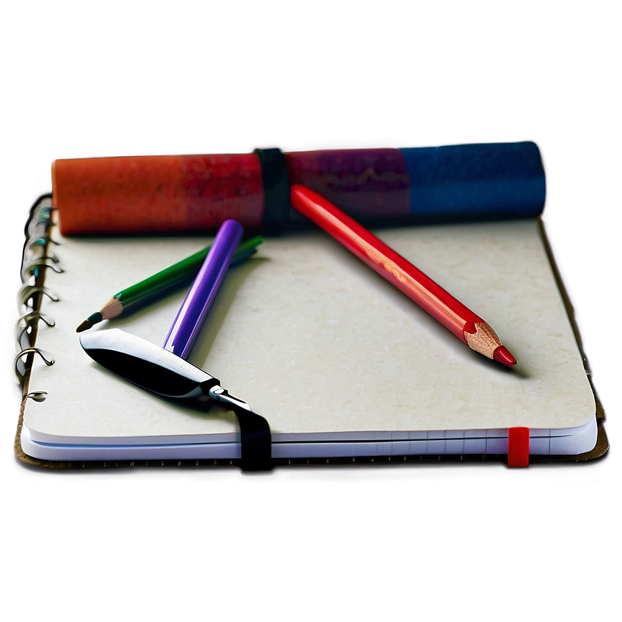 Art Notebook Png 05252024 PNG Image