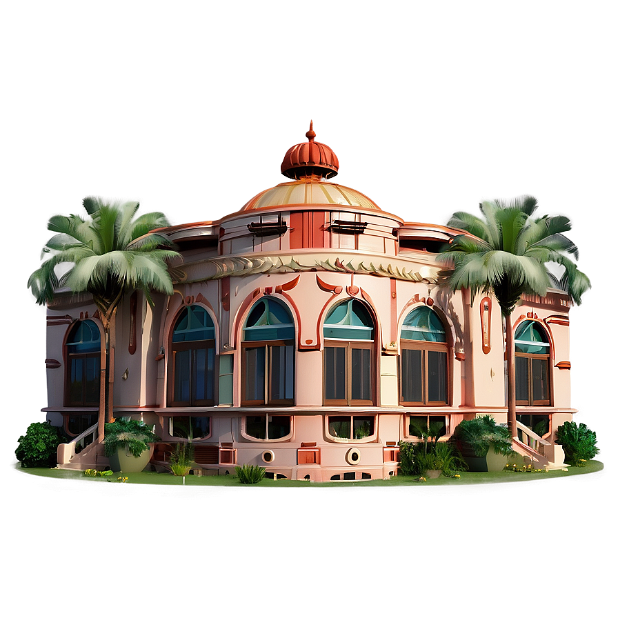 Art Nouveau Building Png Hhx PNG Image