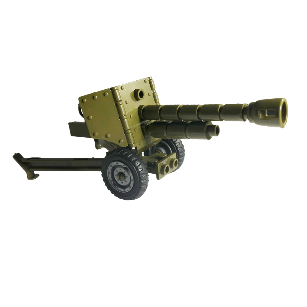 Artillery Cannon Profile View PNG Image