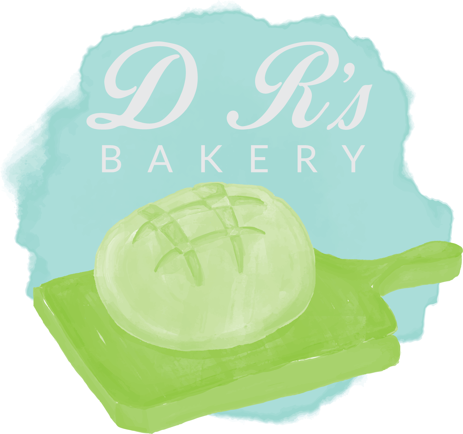 Artistic Bakery Logo Design PNG Image