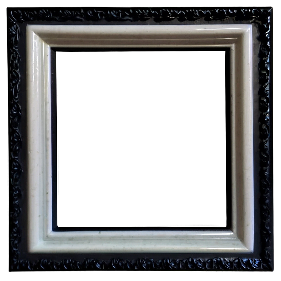 Artistic Black Frame Png Rjd28 PNG Image