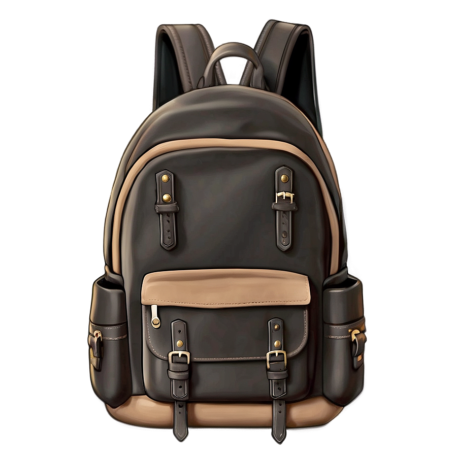 Artistic Bookbag Png 06212024 PNG Image