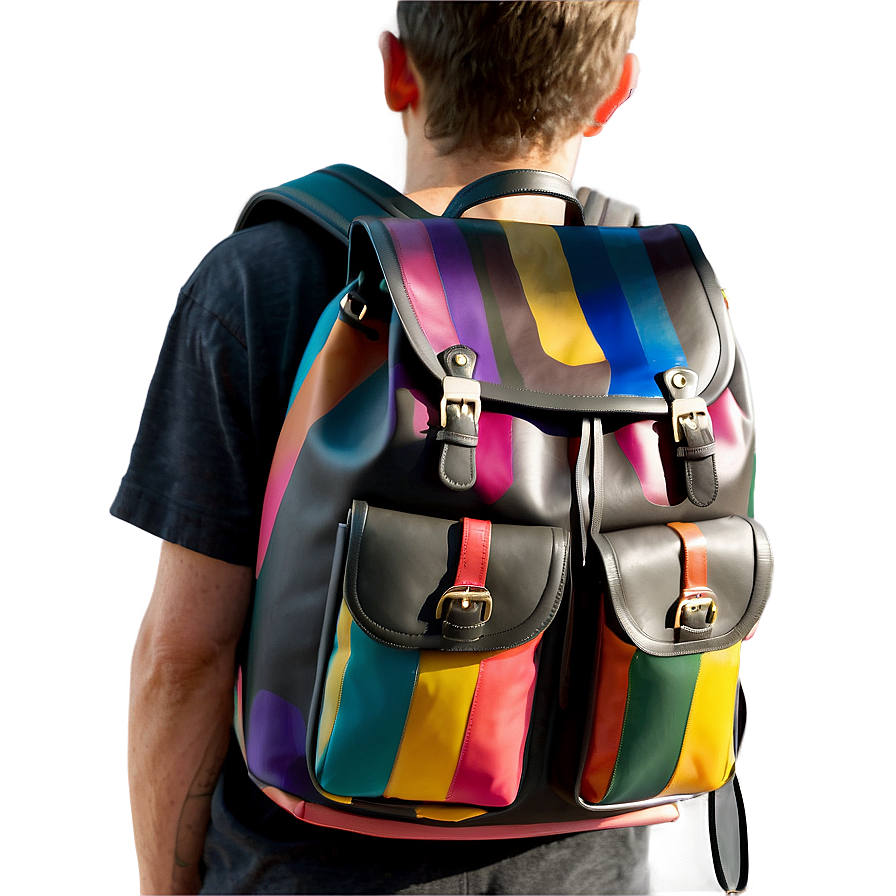 Artistic Bookbag Png Kbc PNG Image