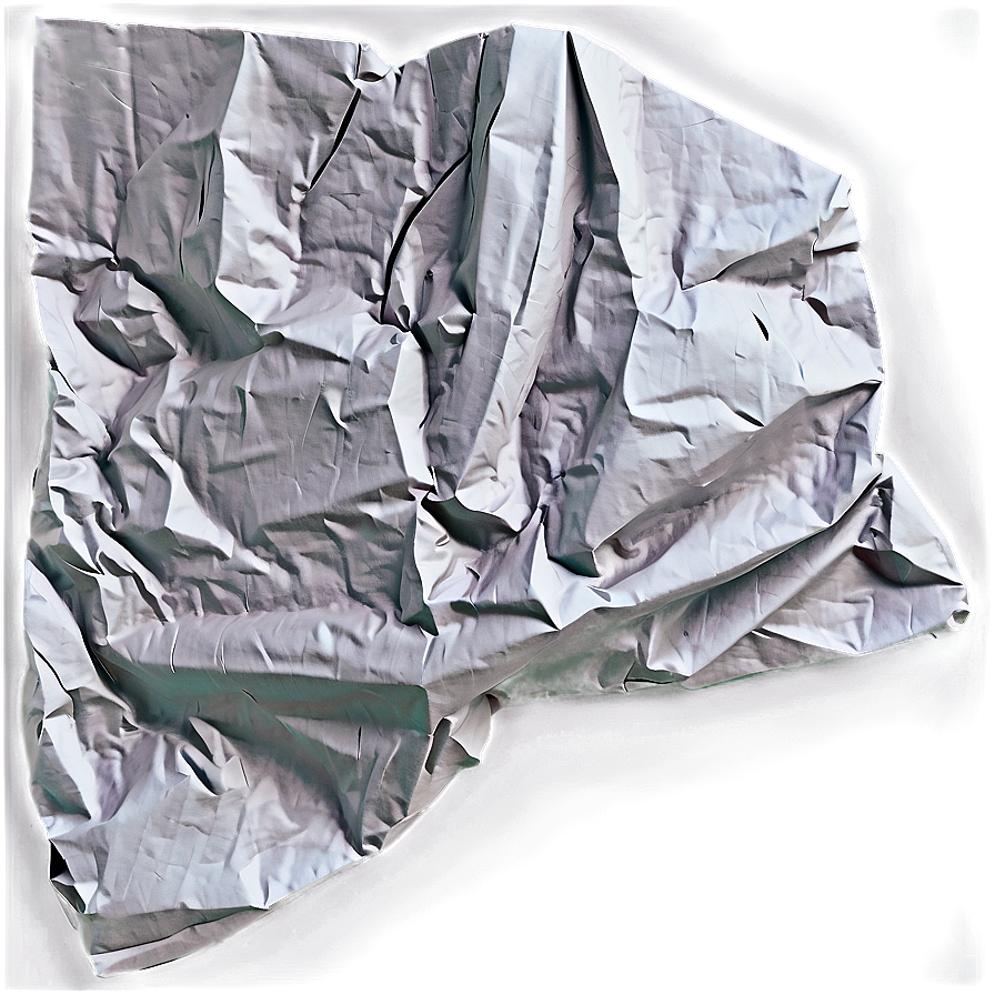 Artistic Crumpled Paper Png 05242024 PNG Image