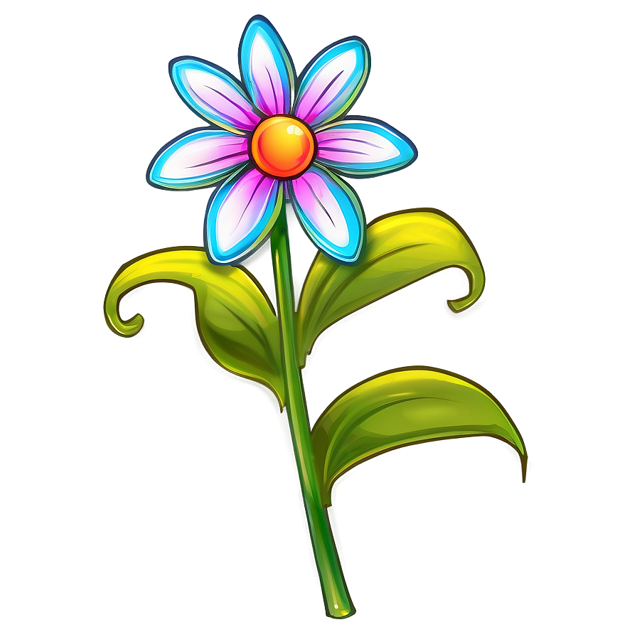 Artistic Flower Sketch Png Slq2 PNG Image