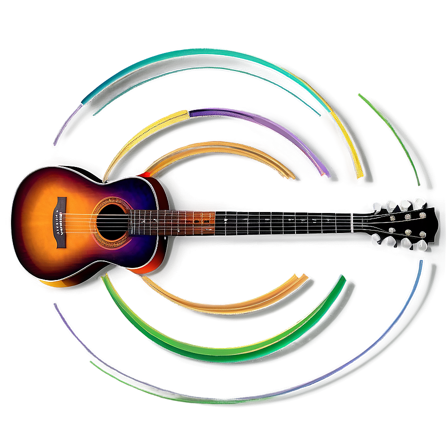 Artistic Guitar Strings Png Ofm78 PNG Image