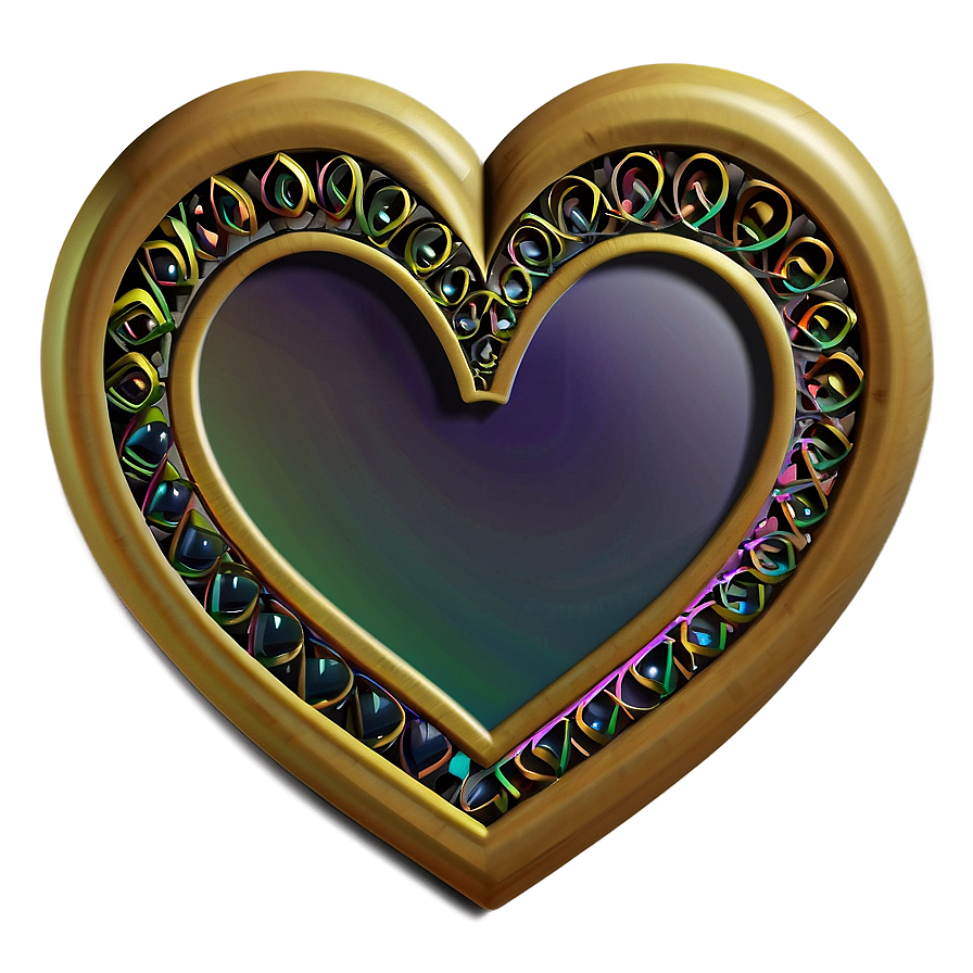 Artistic Heart Doodle Png 06262024 PNG Image