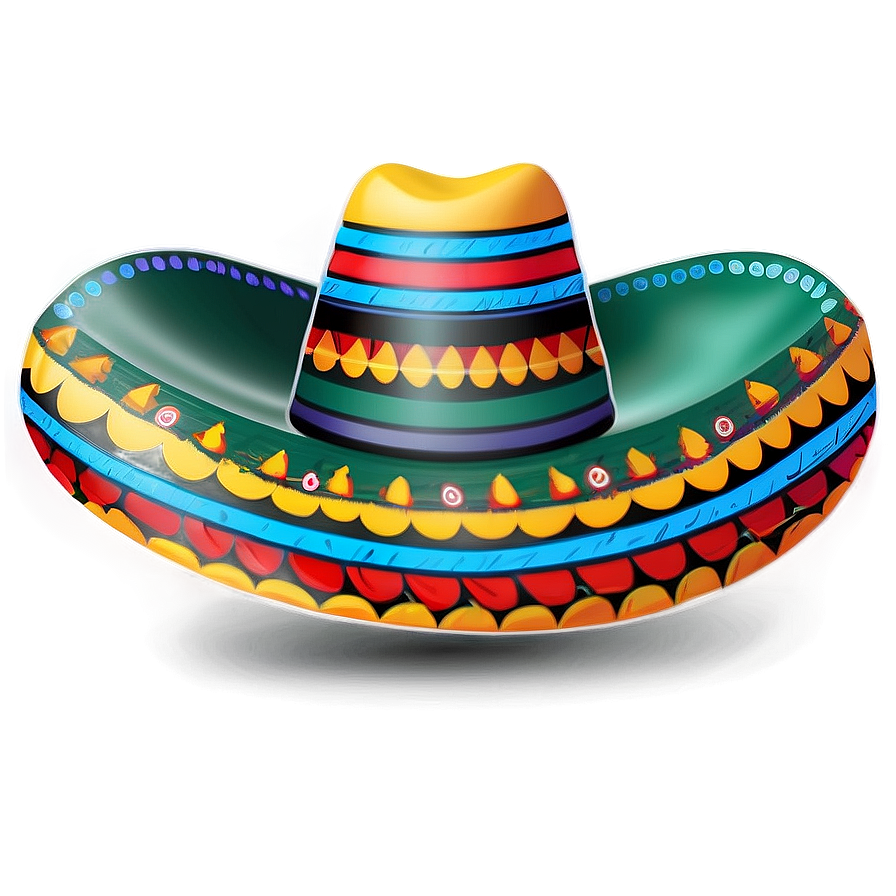 Artistic Mexican Hat Png 11 PNG Image