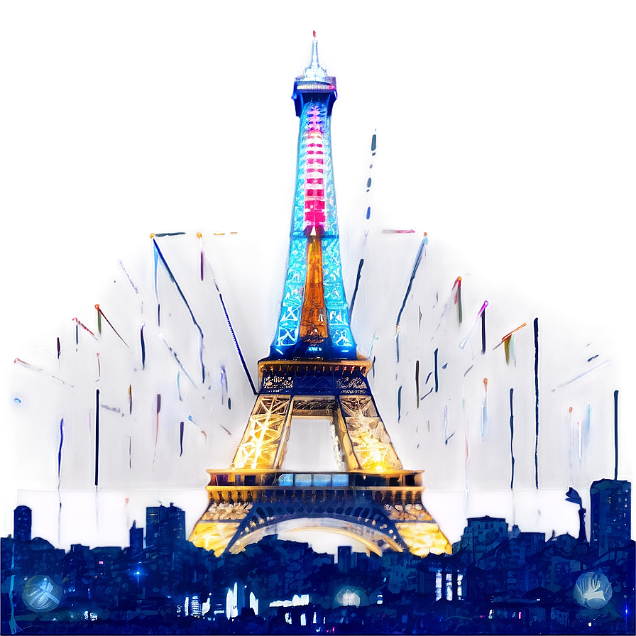 Artistic Montparnasse Tower View Png Oad28 PNG Image