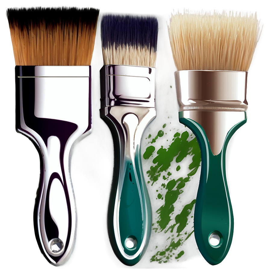 Artistic Paintbrush Set Png 43 PNG Image