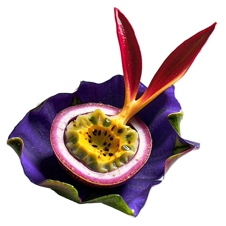 Artistic Passion Fruit Arrangement Png Lkv PNG Image