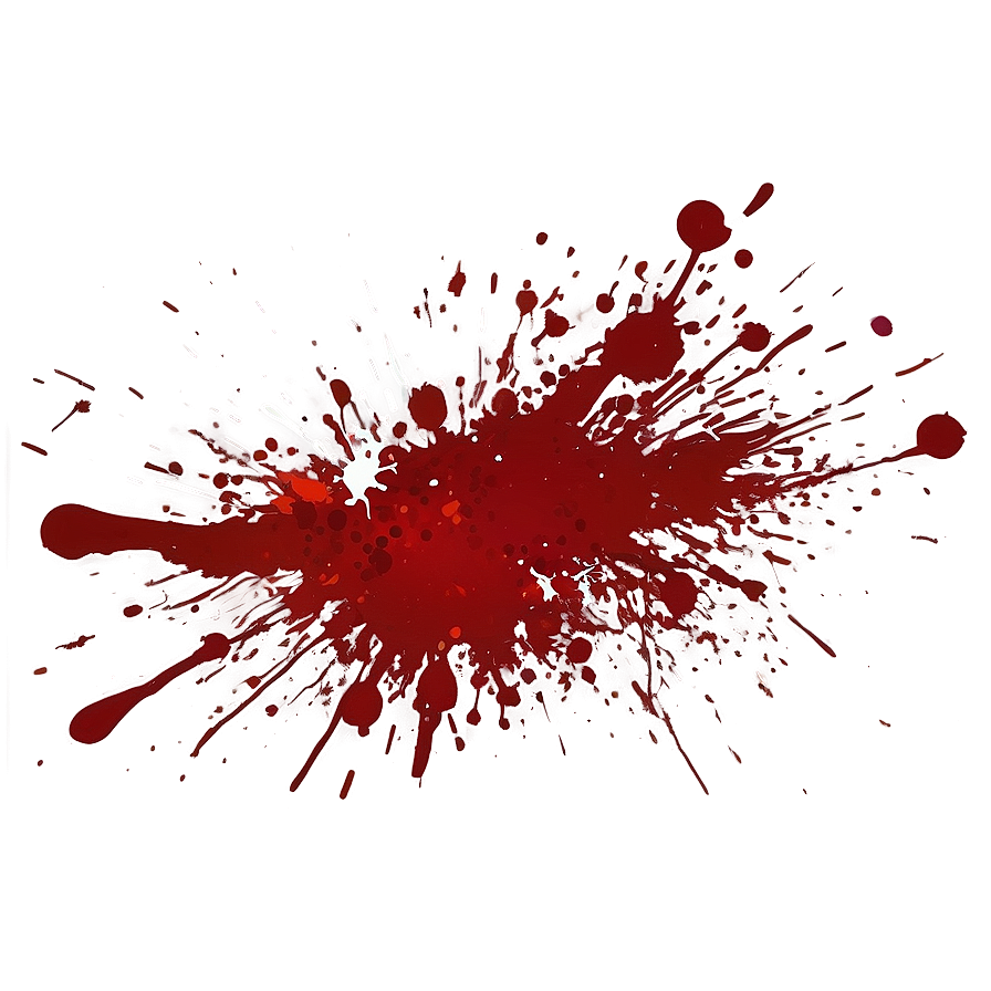 Artistic Red Splatter Png 06132024 PNG Image