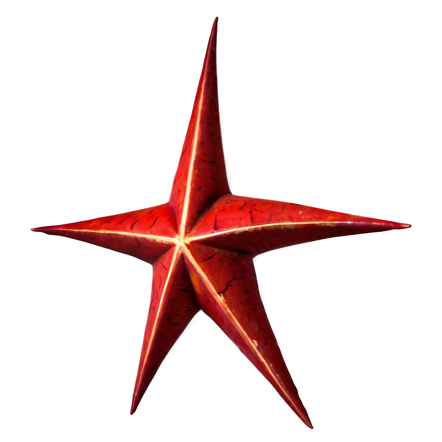 Artistic Red Star Png Mbn PNG Image