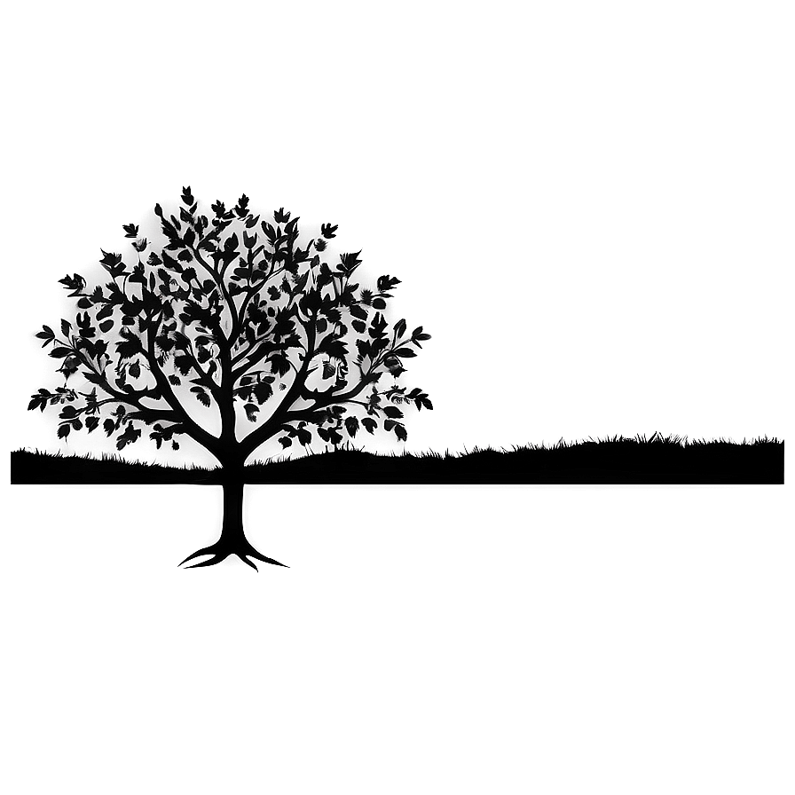 Artistic Tree Silhouette Png 74 PNG Image