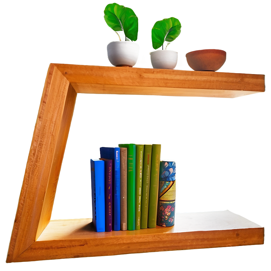 Artistic Wood Shelf Editions Png 24 PNG Image