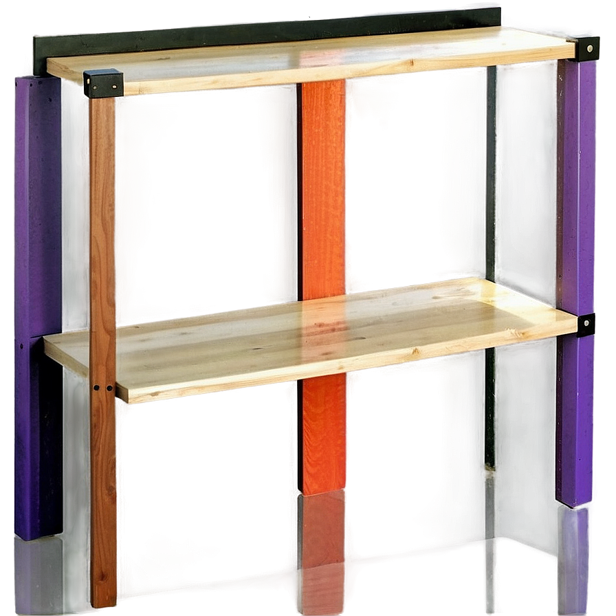 Artistic Wood Shelf Editions Png Vav PNG Image