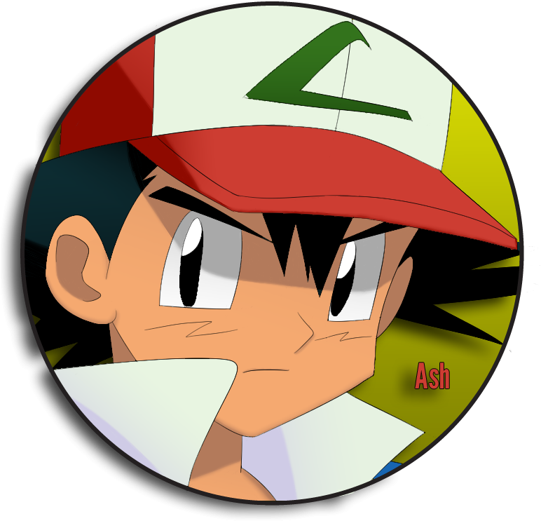 Ash Ketchum Pokemon Profile PNG Image