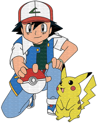 Ashand Pikachu Readyfor Battle PNG Image