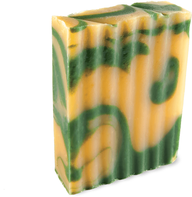 Asparagus Patterned Soap Bar PNG Image