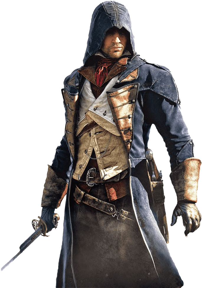 Assassins Creed Character Artwork PNG Image