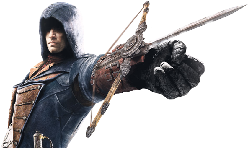 Assassins Creed Hidden Blade Action PNG Image