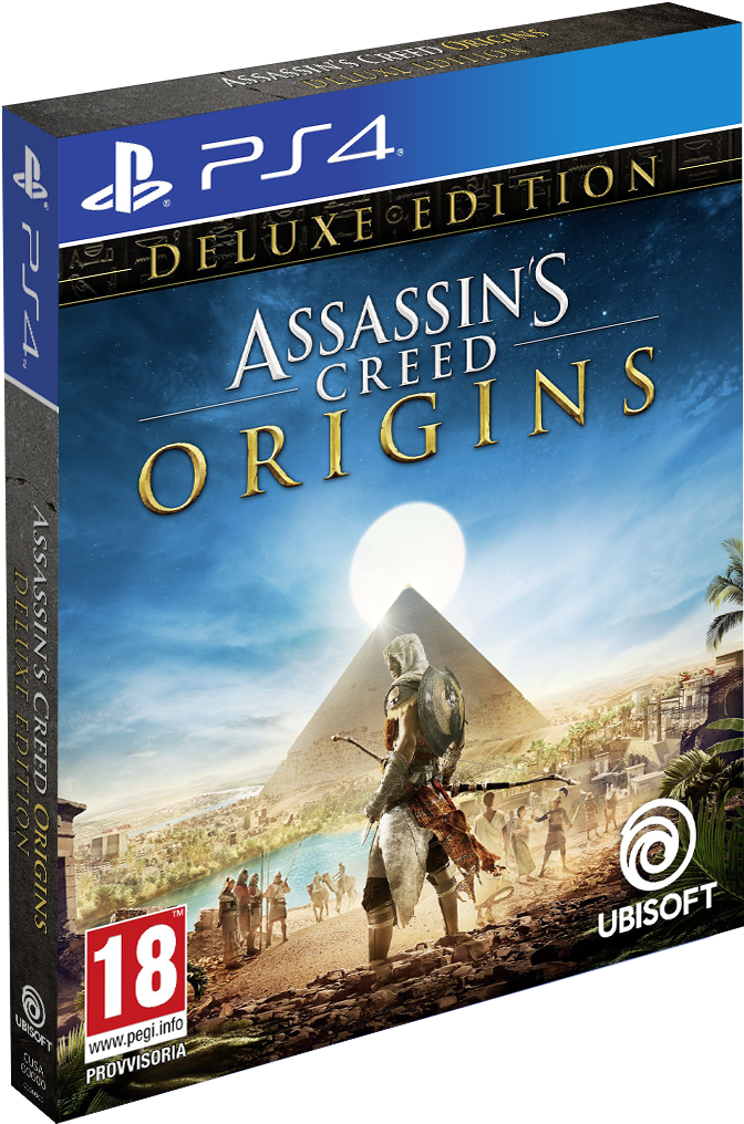 Assassins Creed Origins P S4 Deluxe Edition PNG Image