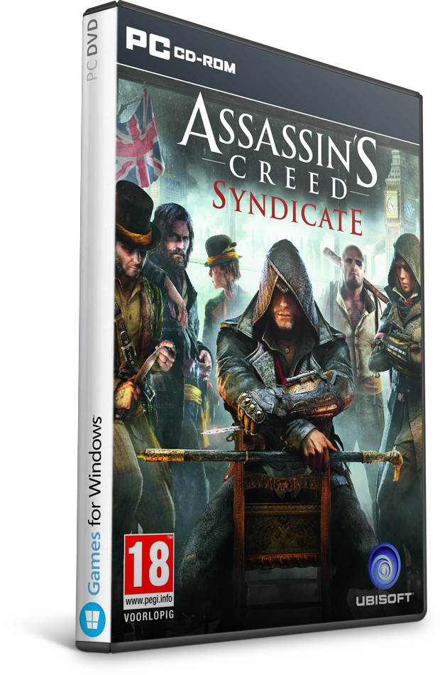 Assassins Creed Syndicate P C Game Cover PNG Image