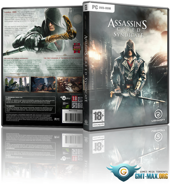 Assassins Creed Syndicate P C Game Cover PNG Image