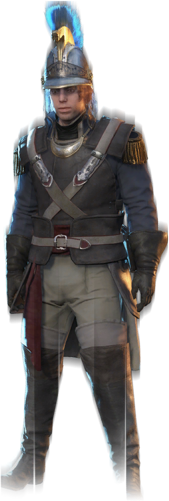 Assassins Creed Unity Guard Character Render PNG Image